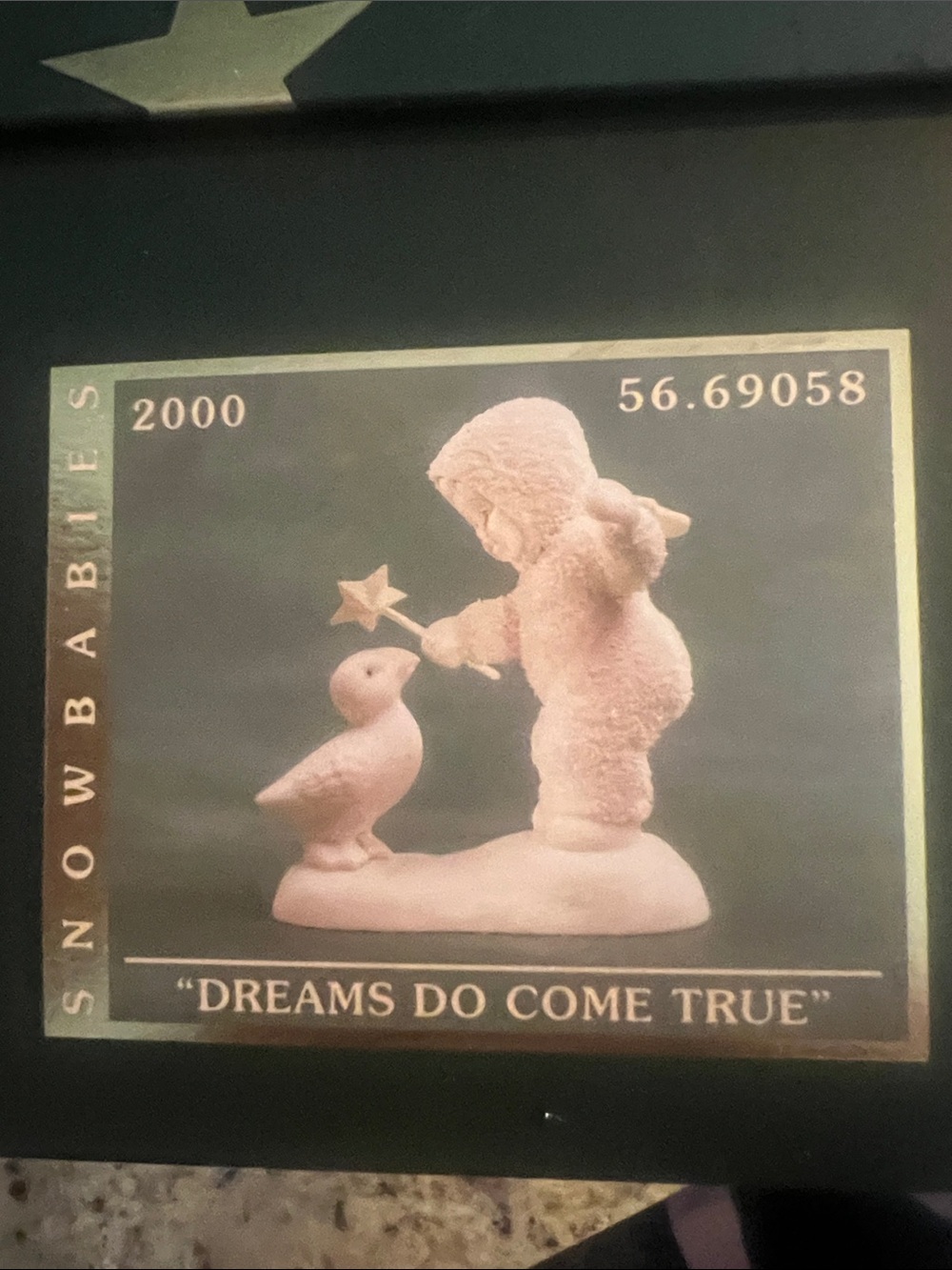 Snowbabies 'Dreams Do Come True' Figurine White